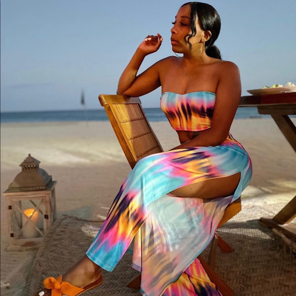 2 piece wide leg set